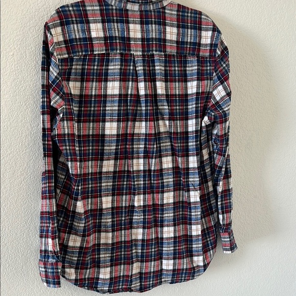ST JOHN'S BAY Men's Plaid Shirt - Red, Blue, White - Picture 12 of 14